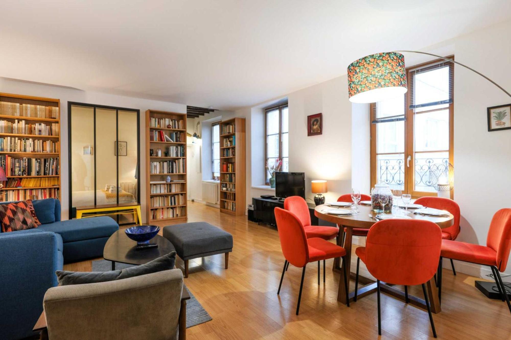 Spacious - 2br-6p - Bastille Parijs