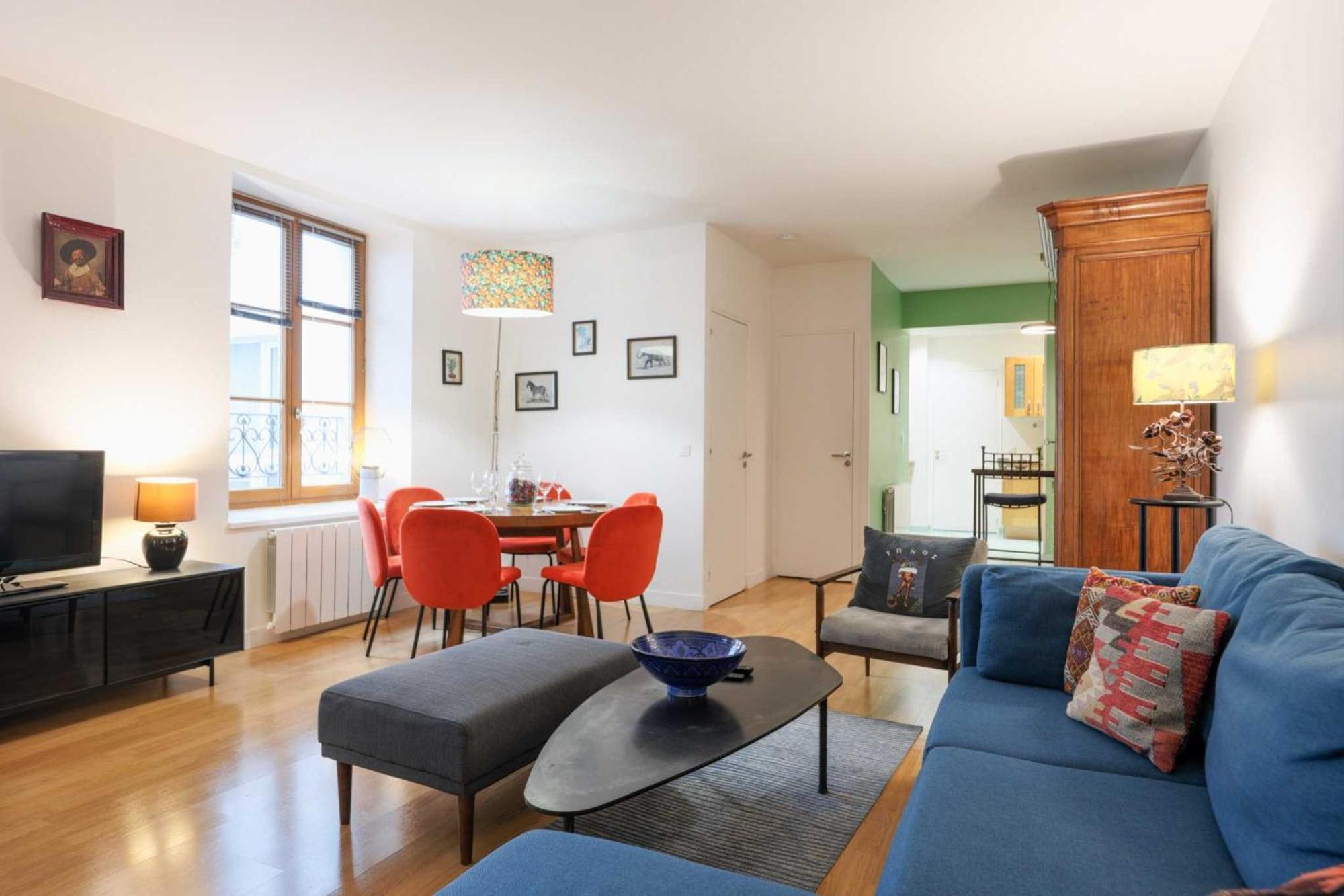 Spacious - 2br-6p - Bastille Parijs