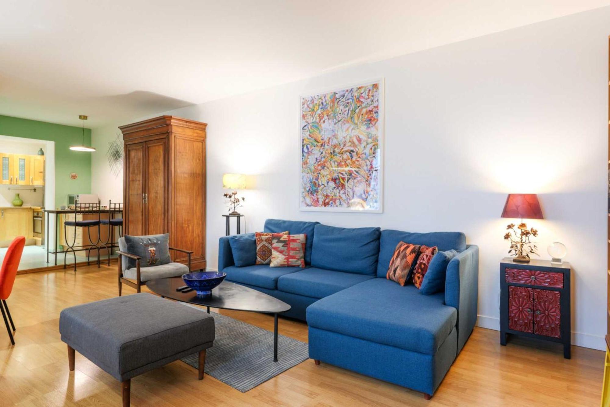 Appartement Spacious - 2br-6p - Bastille Parijs